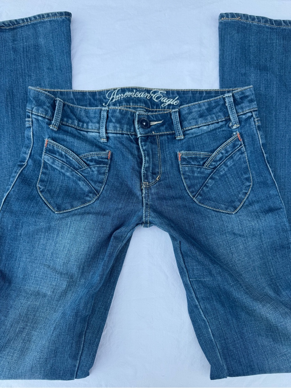 American Eagle Outfitters Women's Medium Blue Bootcut Jeans
